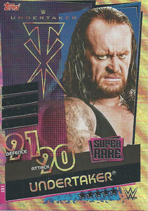 WWE Topps Slam Attax Reloaded 2020 Trading Card Undertaker No.351