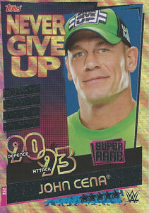 WWE Topps Slam Attax Reloaded 2020 Trading Card John Cena No.352