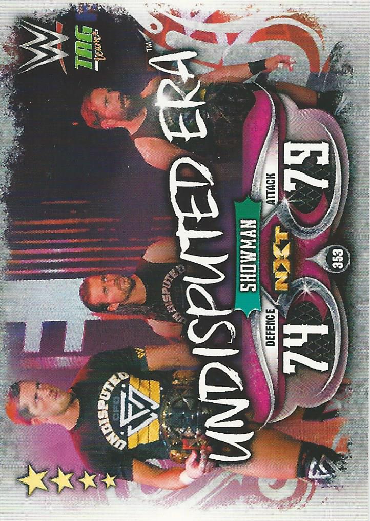 WWE Topps Slam Attax Live 2018 Trading Card Undisputed Era No.353