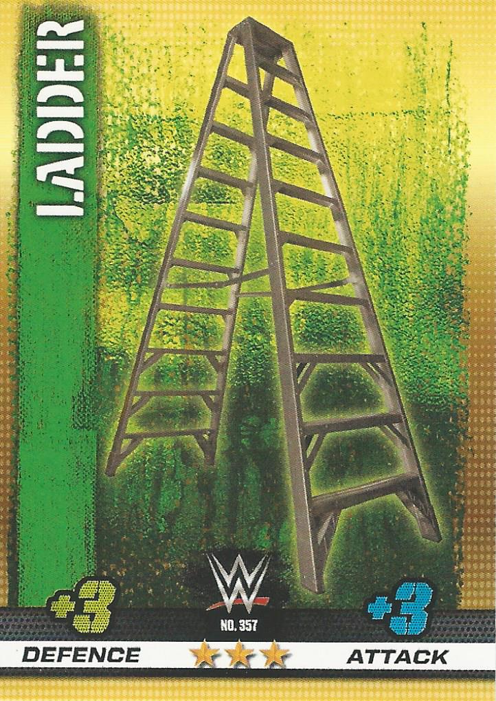 WWE Topps Slam Attax 10th Edition Trading Card 2017 Ladder No.357