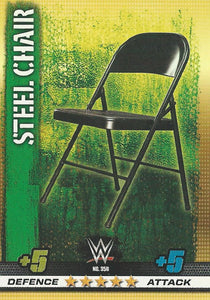 WWE Topps Slam Attax 10th Edition Trading Card 2017 Chair No.358