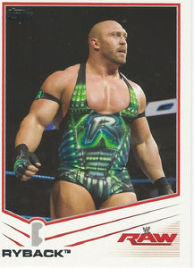 WWE Topps 2013 Trading Cards Ryback No.35