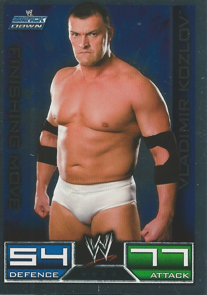 WWE Topps Slam Attax 2008 Trading Cards Vladimir Kozlov No.35