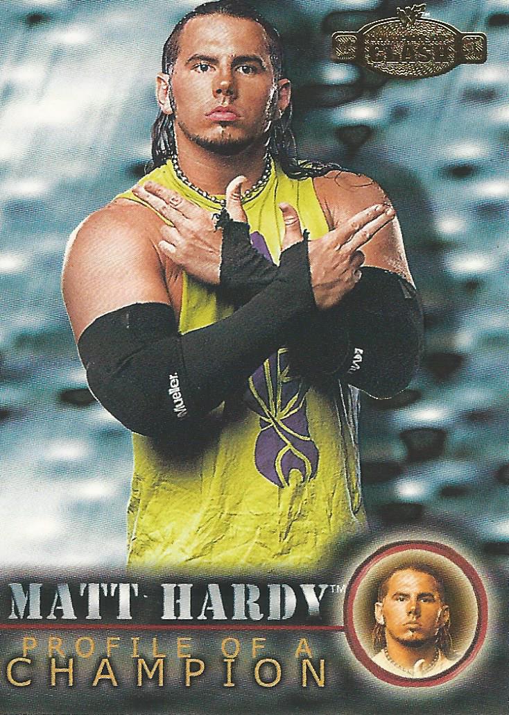 WWF Fleer Championship Clash 2001 Trading Card Matt Hardy No.51