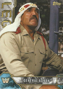 WWE Topps Legends 2017 Trading Card General Adnan No.35