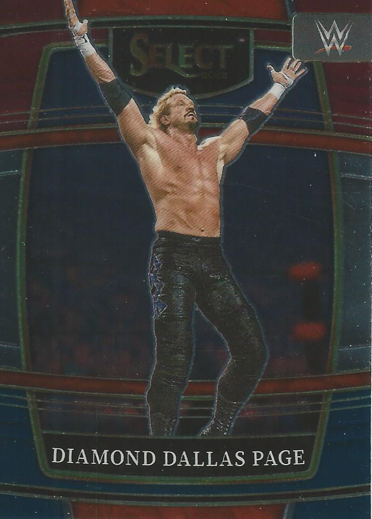 WWE Panini Select Trading Cards 2022 Red/Silver/Blue DDP No.35