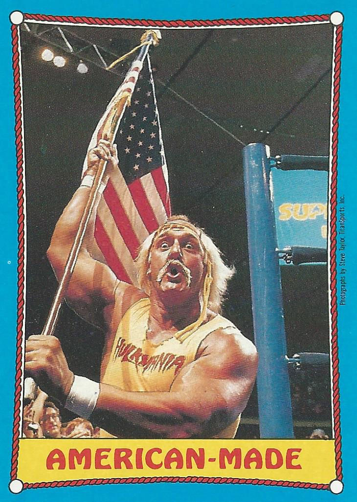 Topps WWF Wrestling Cards 1987 Hulk Hogan No.35