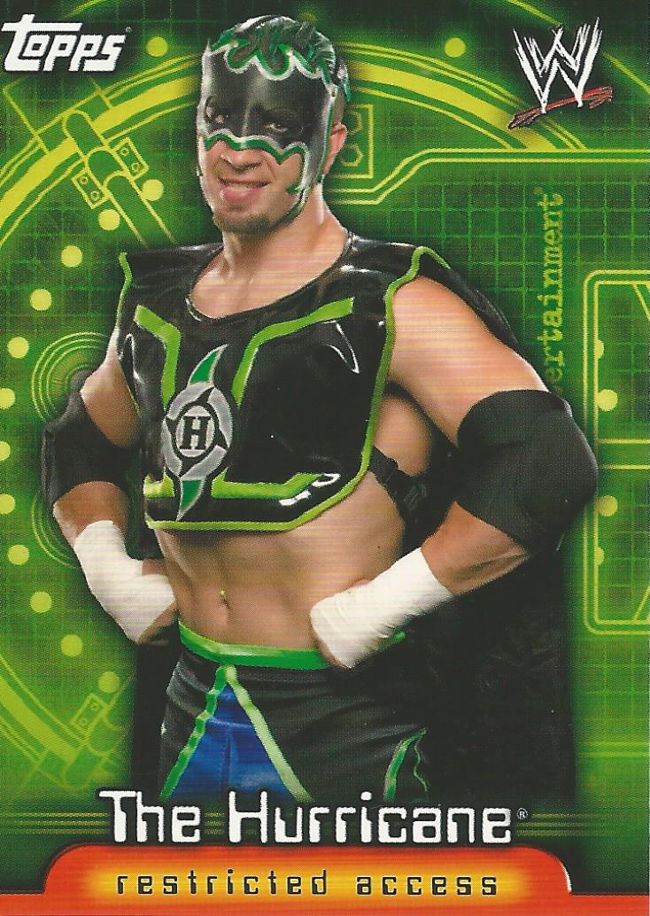 WWE Topps Insider 2006 Trading Card The Hurricane No.35