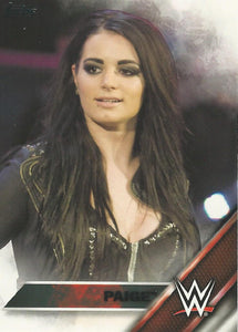 WWE Topps 2016 Trading Cards Paige No.35