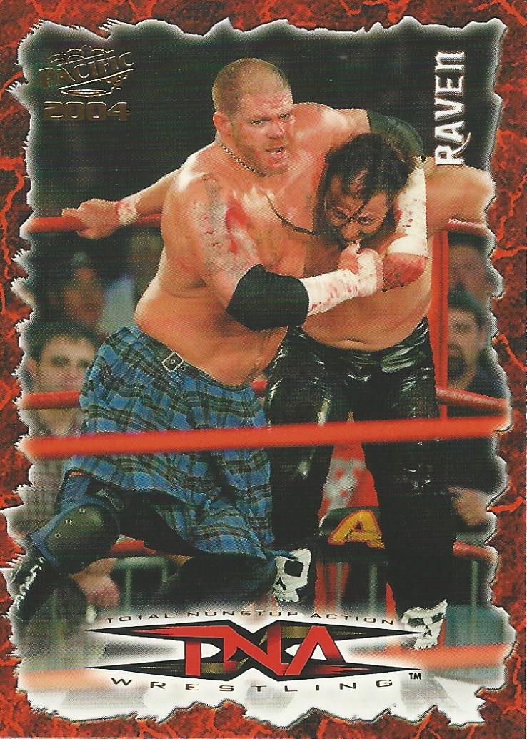 TNA Pacific Trading Cards 2004 Raven No.35