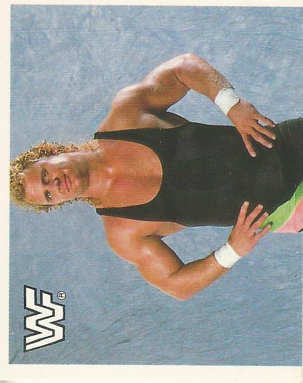 WWF Merlin Sticker Collection 1990 Mr Perfect No.35