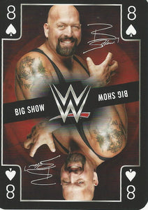 WWE 2019 Playing Cards Big Show