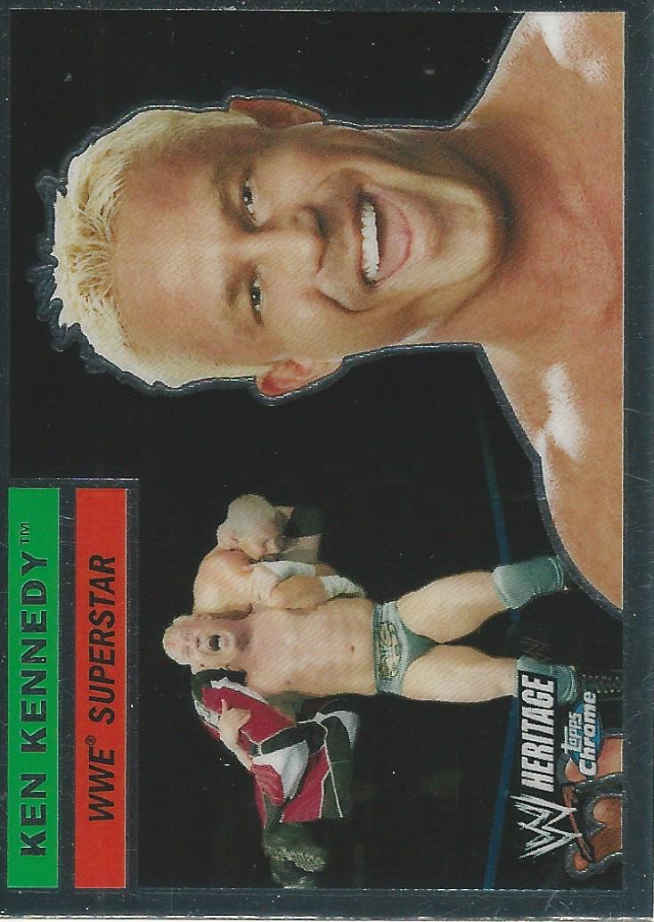 WWE Topps Chrome Heritage Trading Card 2006 Ken Kennedy No.35