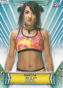 WWE Topps Women Division 2019 Trading Card Dakota Kai No.35