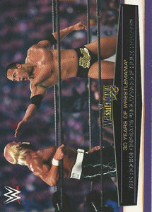 WWE Topps Road to Wrestlemania 2014 Trading Cards Hulk Hogan vs The Rock 35 of 60