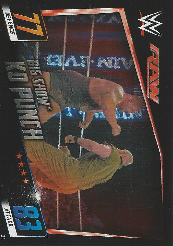 WWE Topps Slam Attax 2015 Then Now Forever Trading Card Big Show No.35