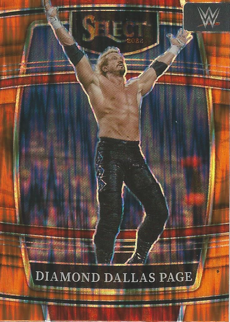 WWE Panini Select Trading Cards 2022 DDP No.35 Orange Flash