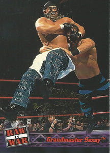 WWF Fleer Raw 2001 Trading Cards Grandmaster Sexay No.35
