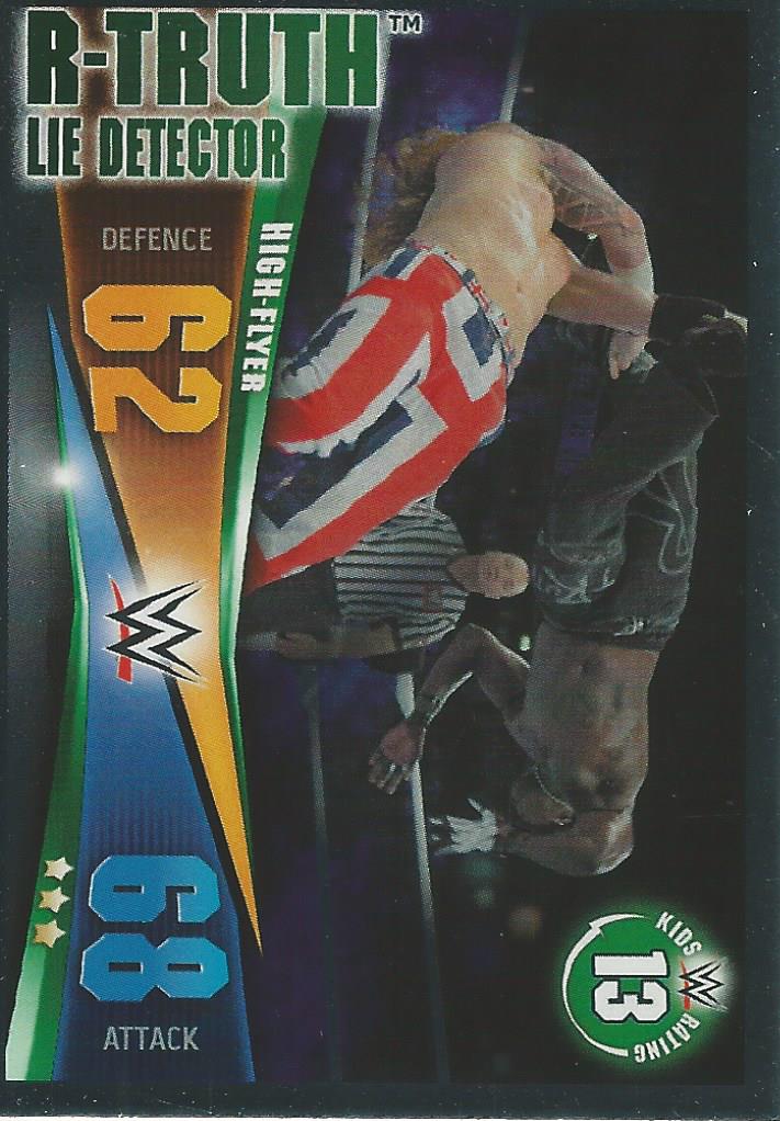 WWE Topps Slam Attax Rivals 2014 Trading Card R-Truth No.35