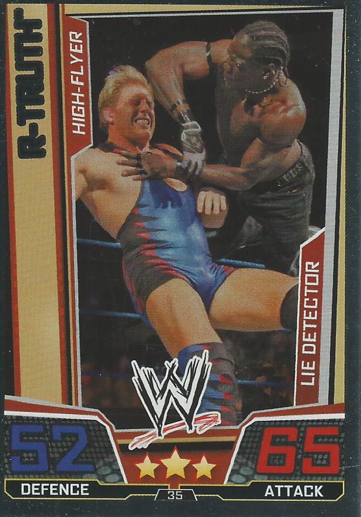 WWE Slam Attax Superstars 2013 Trading Card Finisher R-Truth No.35