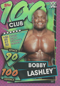 WWE Topps Slam Attax 2021 Trading Card Bobby Lashley No.361