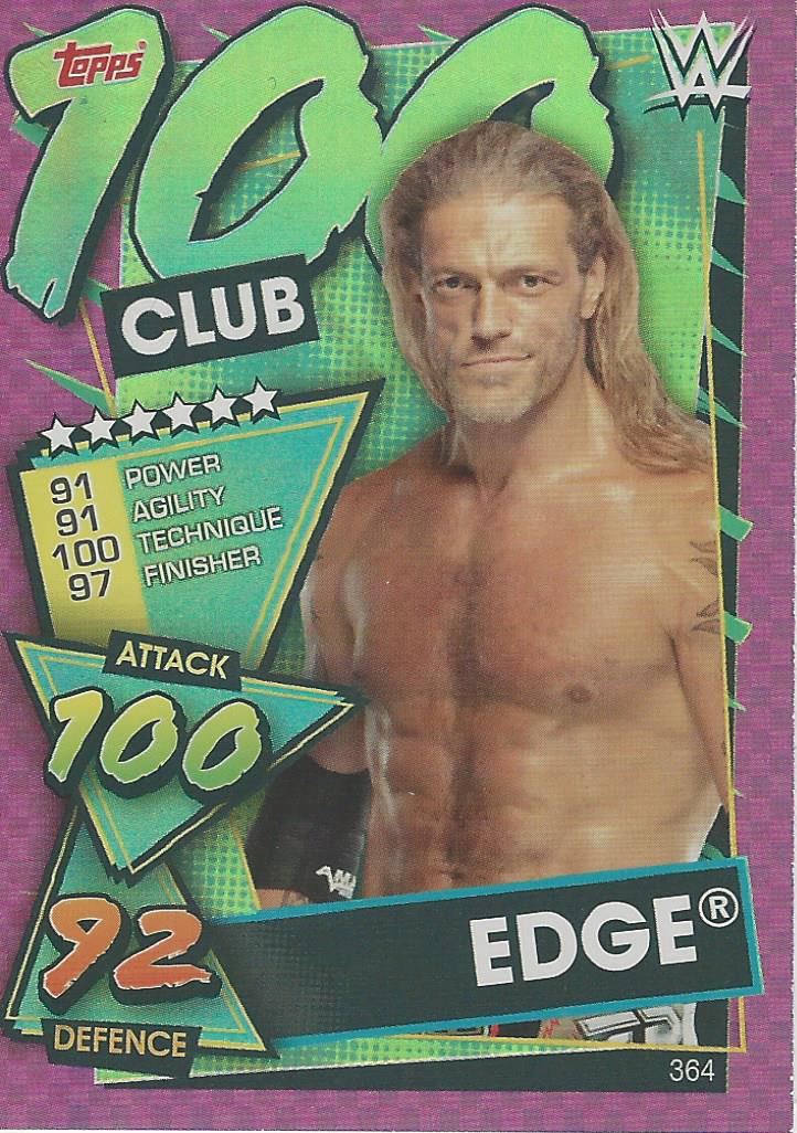 WWE Topps Slam Attax 2021 Trading Card Edge No.364