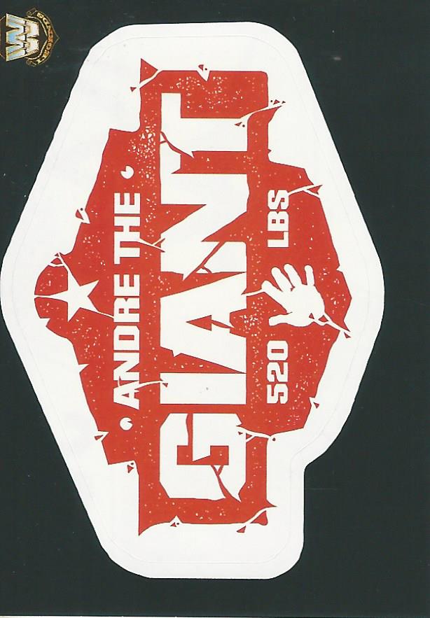WWE Panini 2022 Sticker Collection Andre the Giant No.365