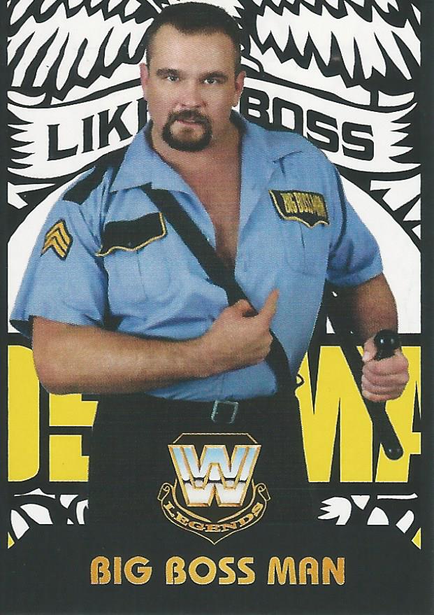 WWE Panini 2022 Sticker Collection Big Boss Man No.367