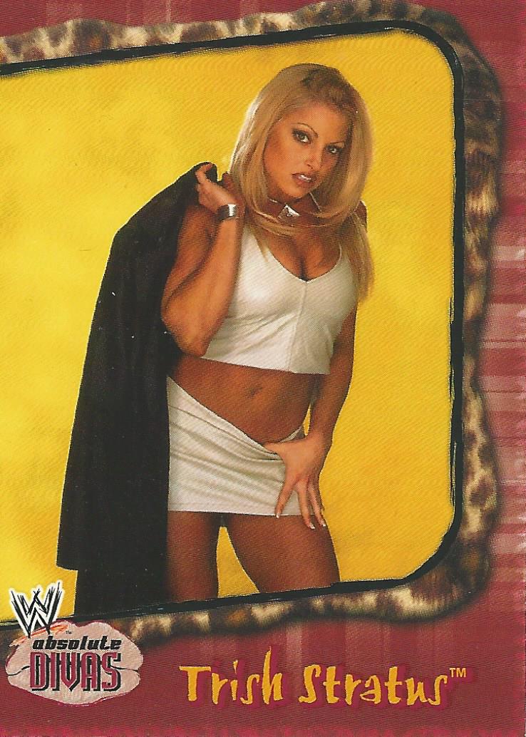 WWE Fleer Absolute Divas 2002 Trading Cards Trish Stratus No.16