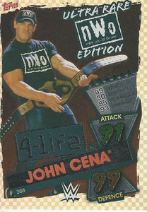 WWE Topps Slam Attax 2021 Trading Card John Cena No.368