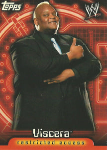 WWE Topps Insider 2006 Trading Cards US Viscera No.36