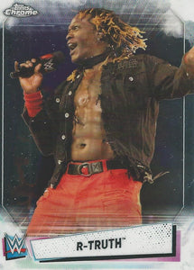 WWE Topps Chrome 2021 Trading Cards R-Truth No.36