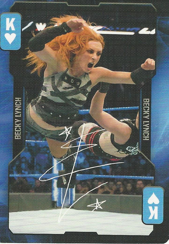 WWE Evolution Playing Cards 2019 Becky Lynch