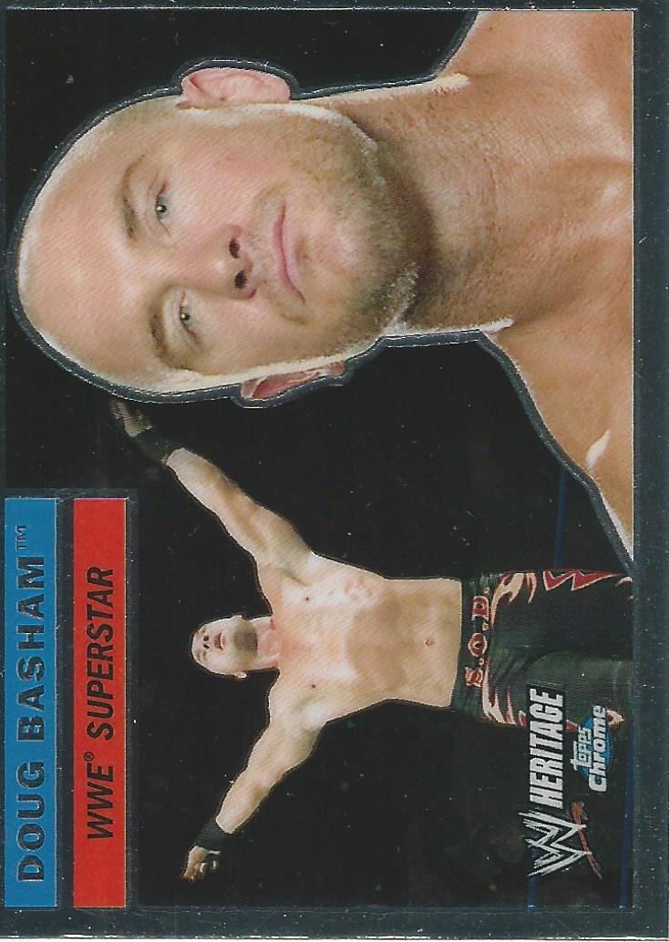 WWE Topps Chrome Heritage Trading Card 2006 Doug Basham No.36