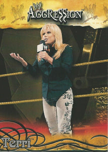 WWE Fleer Aggression Trading Card 2003 Terri Runnels No.36