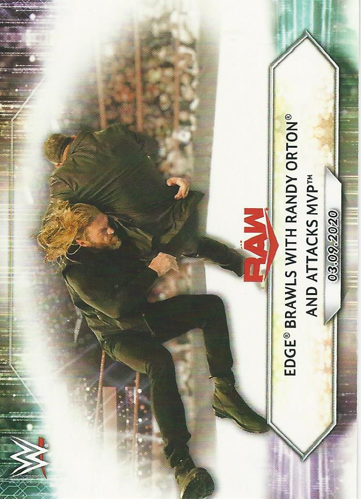 WWE Topps 2021 Trading Cards Edge No.36