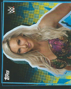 WWE Topps Road to Wrestlemania Stickers 2021 Charlotte Flair No.36