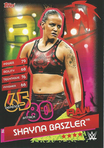 WWE Topps Slam Attax Reloaded 2020 Trading Card Shayna Baszler No.36