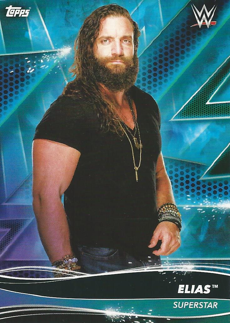 Topps WWE Superstars 2021 Trading Cards Elias No.36