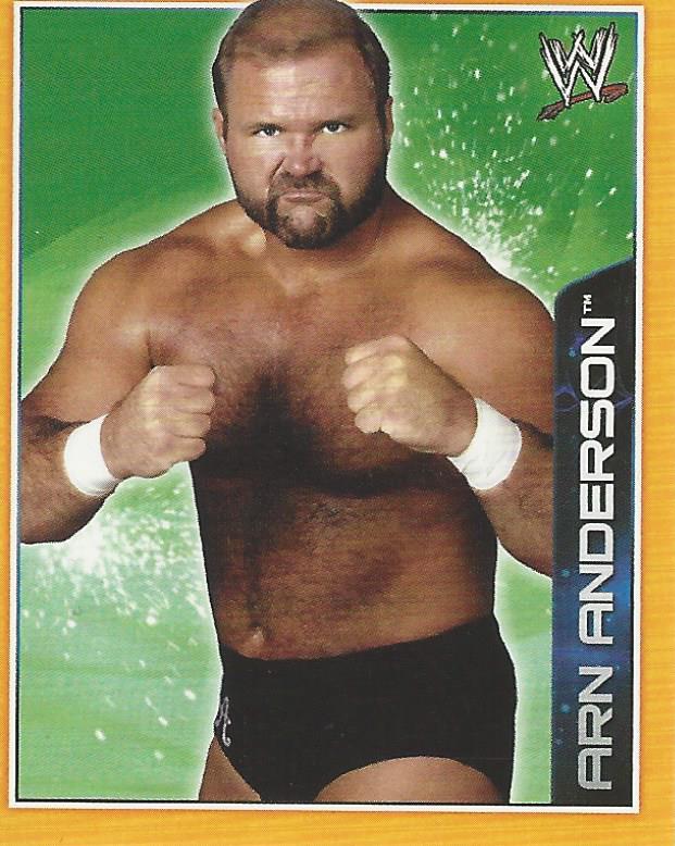 WWE Topps A-Z Sticker Collection 2014 Arn Anderson No.36