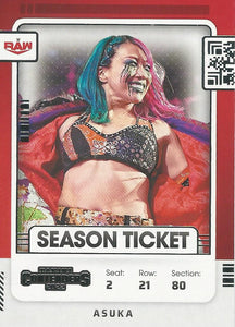 WWE Panini Chronicles 2023 Trading Cards Asuka No.101