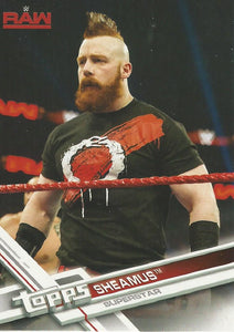 WWE Topps Then Now Forever 2017 Trading Card Sheamus No.136