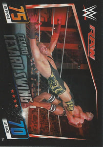 WWE Topps Slam Attax 2015 Then Now Forever Trading Card Cesaro No.36