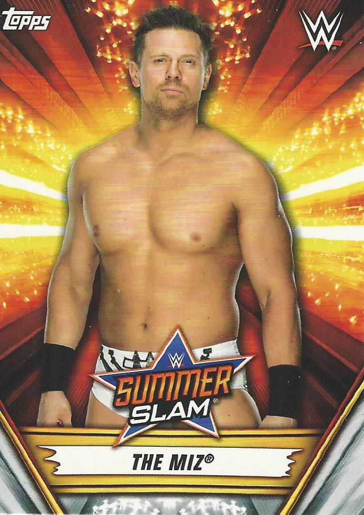 WWE Topps Summerslam 2019 Trading Card The Miz No.36