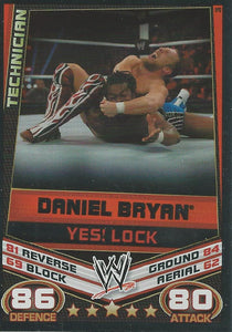 WWE Topps Slam Attax Rebellion 2012 Trading Card Daniel Bryan No.36