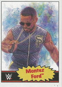 WWE Topps Living Set Trading Cards 2021 Montez Ford No.36