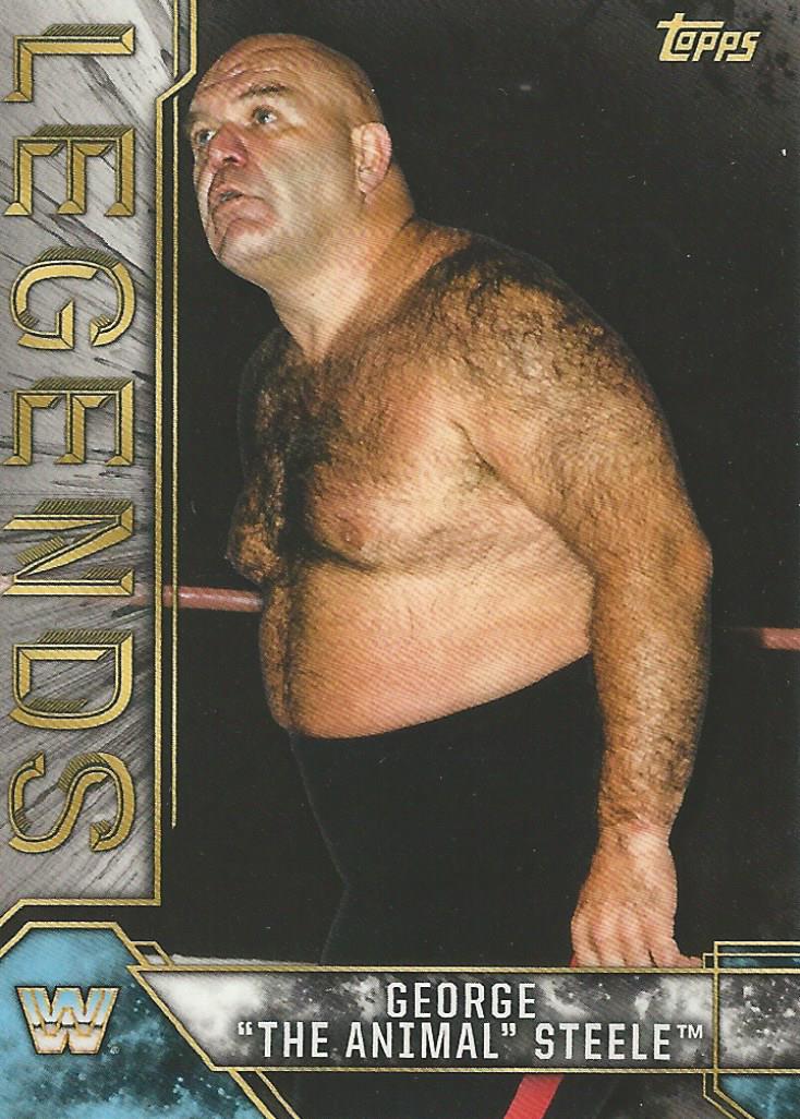 WWE Topps Legends 2017 Trading Card George the Animal Steele No.36