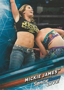 WWE Topps Smackdown 2019 Trading Cards Mickie James No.36