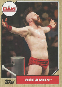 WWE Topps Heritage 2017 Trading Cards Sheamus No.36