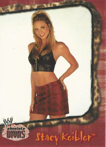 WWE Fleer Absolute Divas 2002 Trading Cards Stacy Keibler No.21